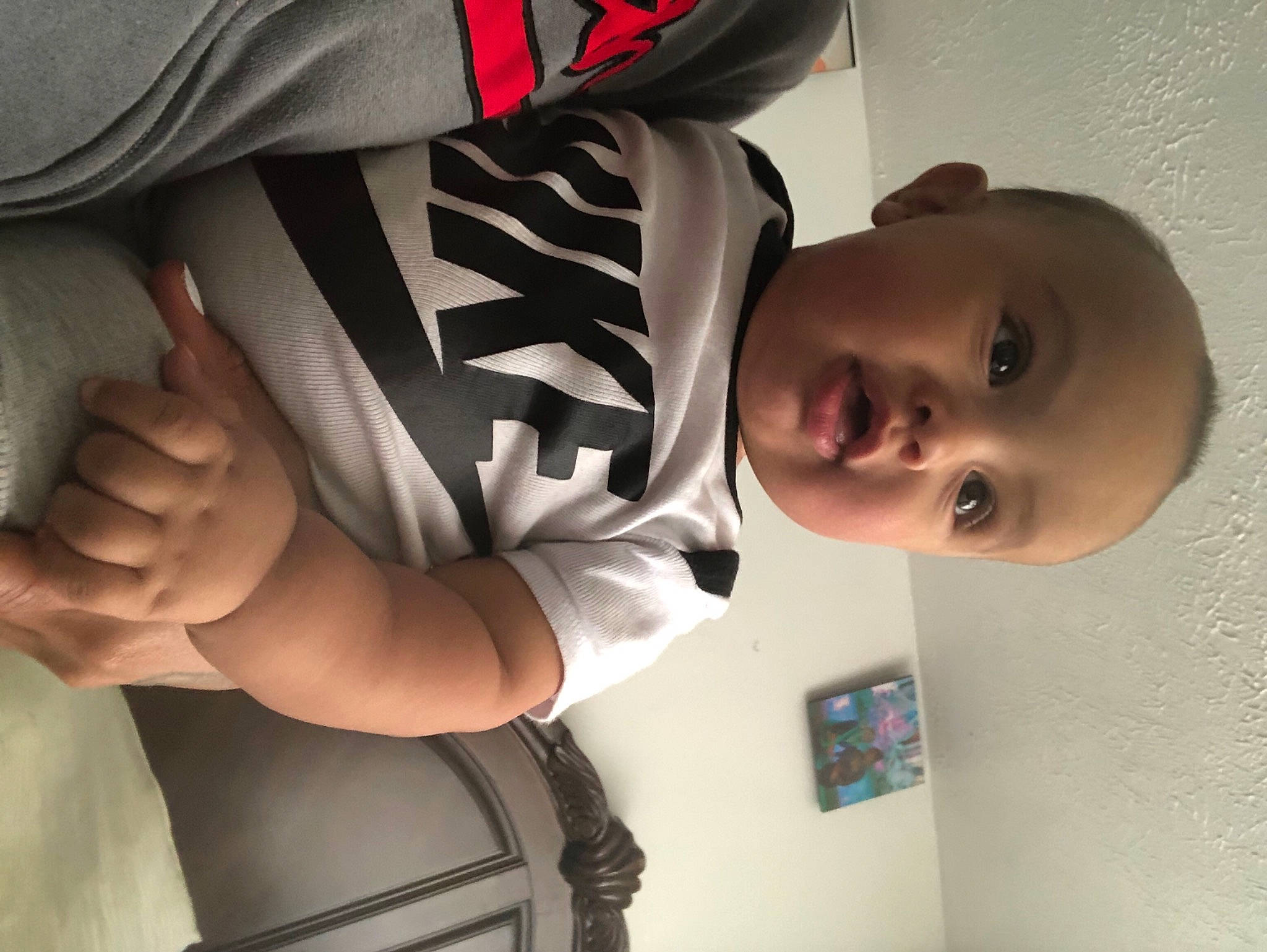 Damian joined the competition — help win amazing prizes! baby, chest, comfort, cool, elbow, eyewear, fun, gesture, happy, hat, headgear, joint, lip, mammal, mouth, neck, nose, person, sleeve, toddler