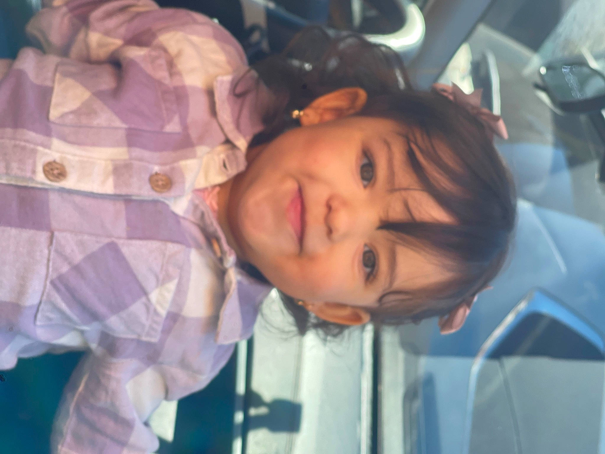 Anayah joined the competition — help win amazing prizes! auto_part, automotive_exterior, black_hair, cheek, child, electric_blue, eyebrow, eyelash, family_car, fun, happy, joy, lip, motor_vehicle, mouth, nose, person, skin, smile, toddler