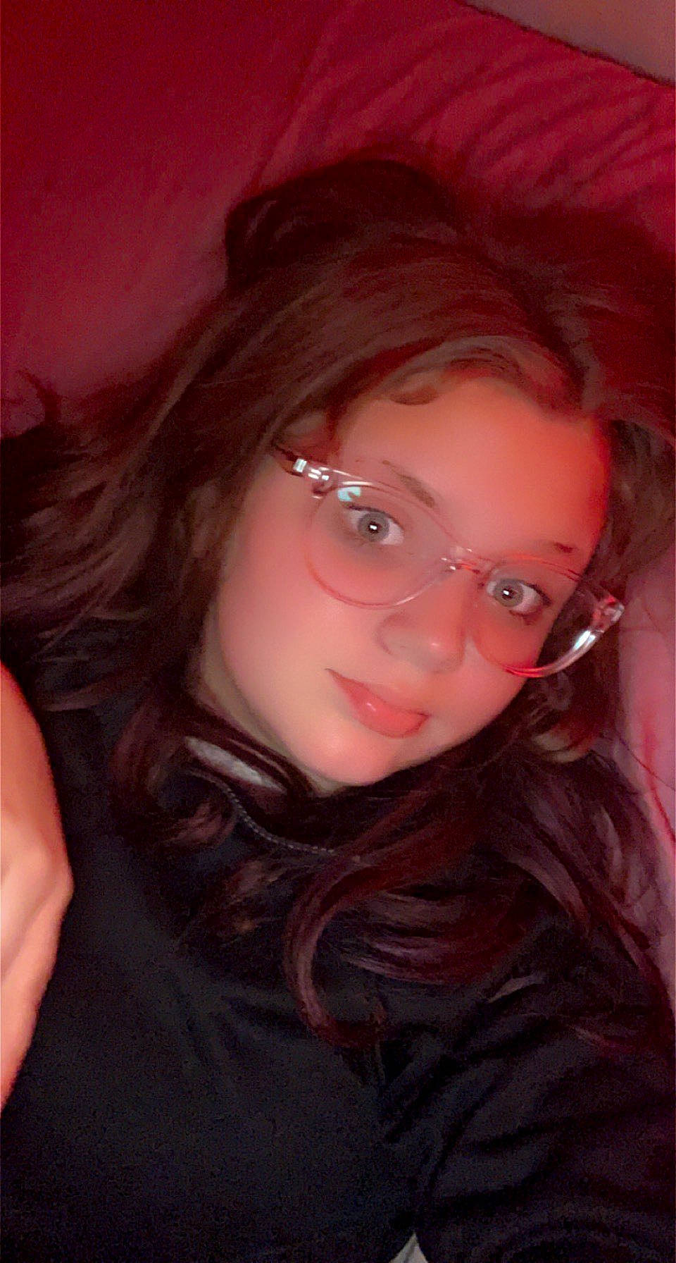 Kelsey joined the competition — help win amazing prizes! cheek, chin, clothing, cool, ear, eye, eyebrow, eyelash, eyewear, facial_expression, flash_photography, forehead, glasses, iris, jaw, lip, mouth, nose, person, skin