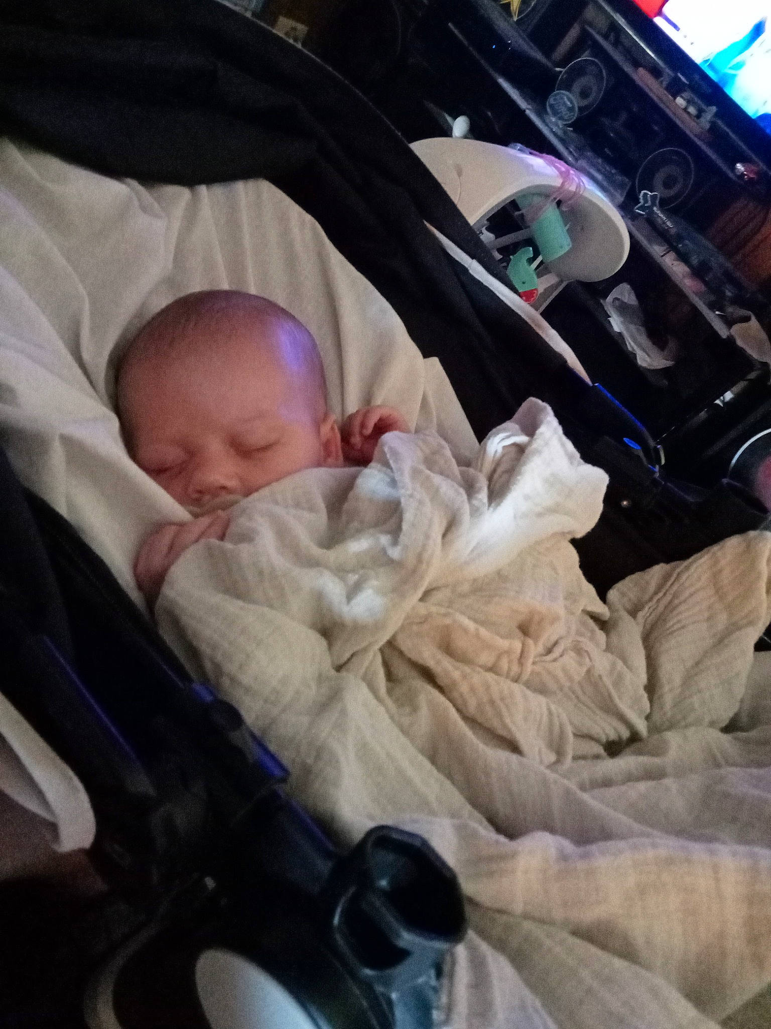 Hanna joined the competition — help win amazing prizes! baby, baby_carriage, baby_products, baby_safety, baby_toddler_clothing, beauty, child, comfort, finger, infant_bed, linens, mammal, nap, person, product, room, skin, textile, thumb, toddler