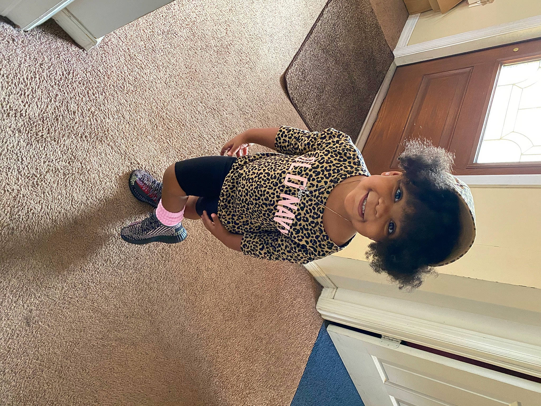 Chloe joined the competition — help win amazing prizes! arm, child, floor, flooring, hip, home, house, joy, leg, person, room, selfie, shoe, sportswear, toddler, vacation