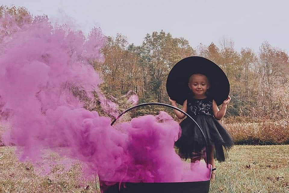 Jordynn joined the competition — help win amazing prizes! flower, joy, person, pink, plant, purple, smoke