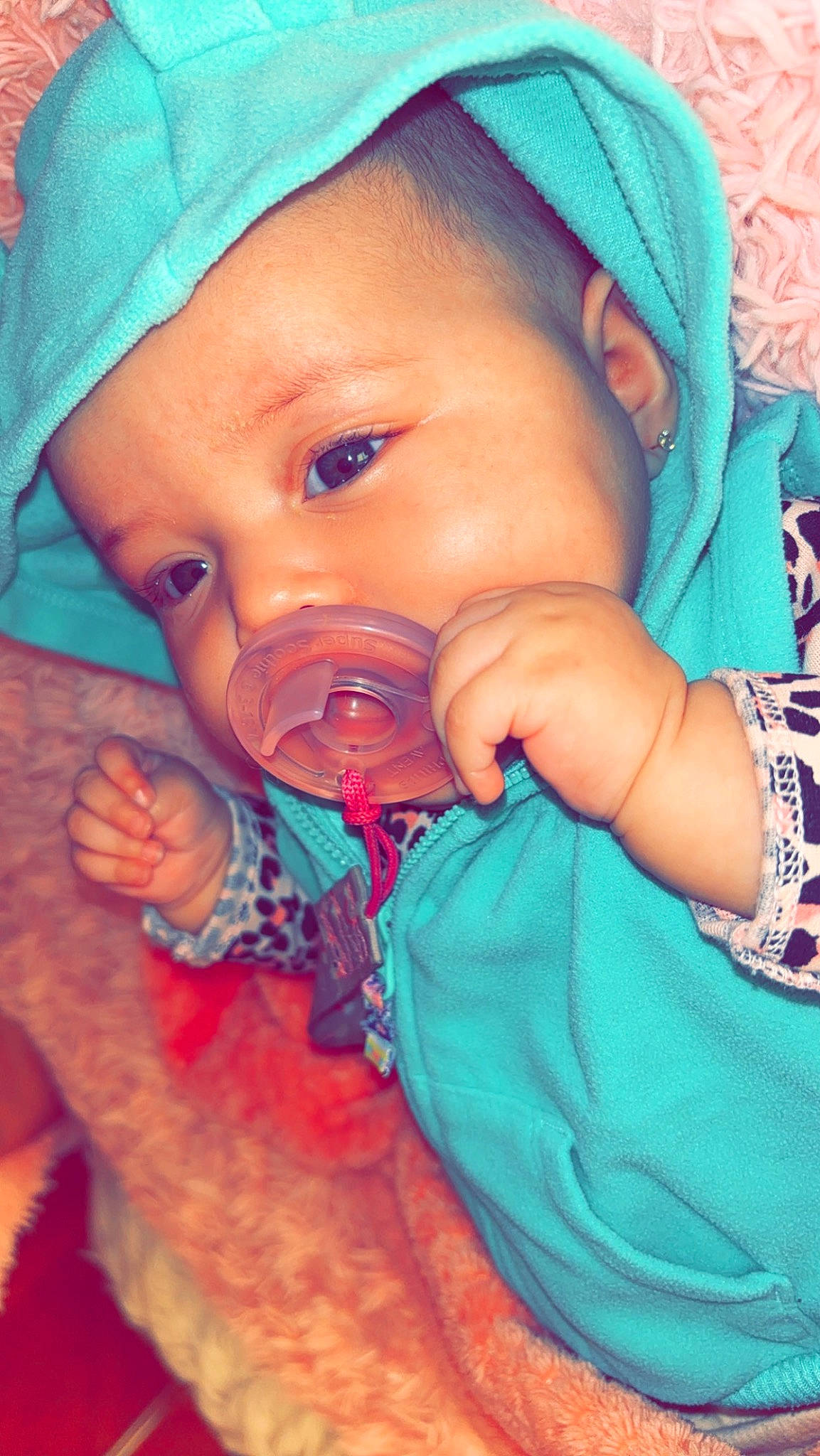 Samantha joined the competition — help win amazing prizes! arm, azure, baby, blue, cap, cheek, chin, eye, eyebrow, eyelash, gesture, hand, head, human_body, iris, lip, mouth, nose, organ, person