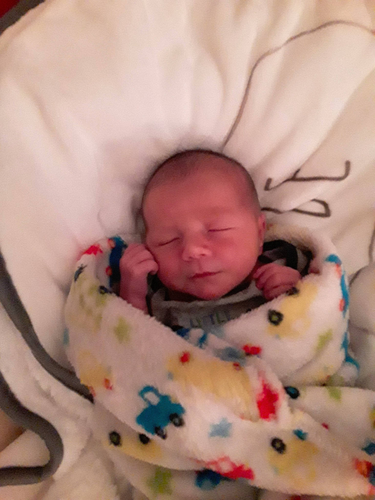 Deegan is registered to the contest to win money with this photo: bedtime, cheek, child, ear, face, finger, hand, head, infant, iris, lip, mouth, nose, person, product, skin, sleep, smile, toddler