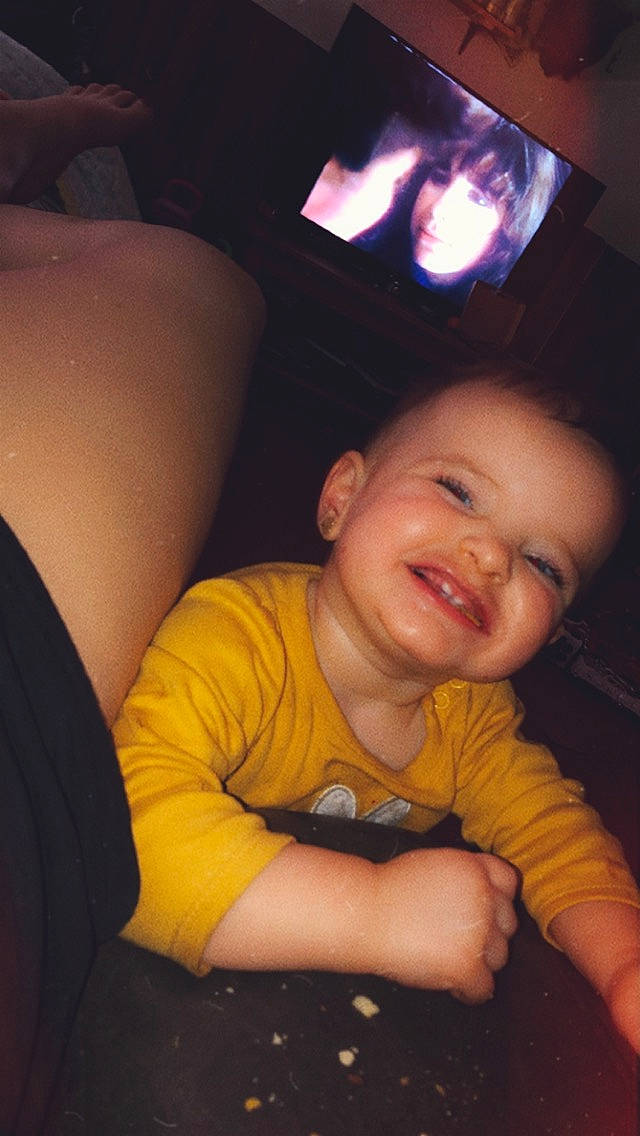 Ella joined the competition — help win amazing prizes! arm, baby, cheek, child, cool, eye, face, fun, head, joy, mouth, nose, person, skin, smile, toddler