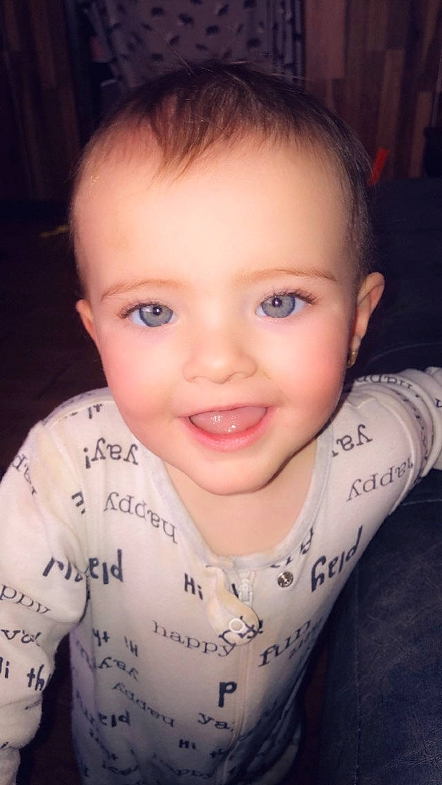 Ella joined the competition — help win amazing prizes! baby, beauty, cheek, child, chin, cool, eye, eyebrow, face, facial_expression, forehead, hair, head, iris, joy, lip, nose, organ, person, skin