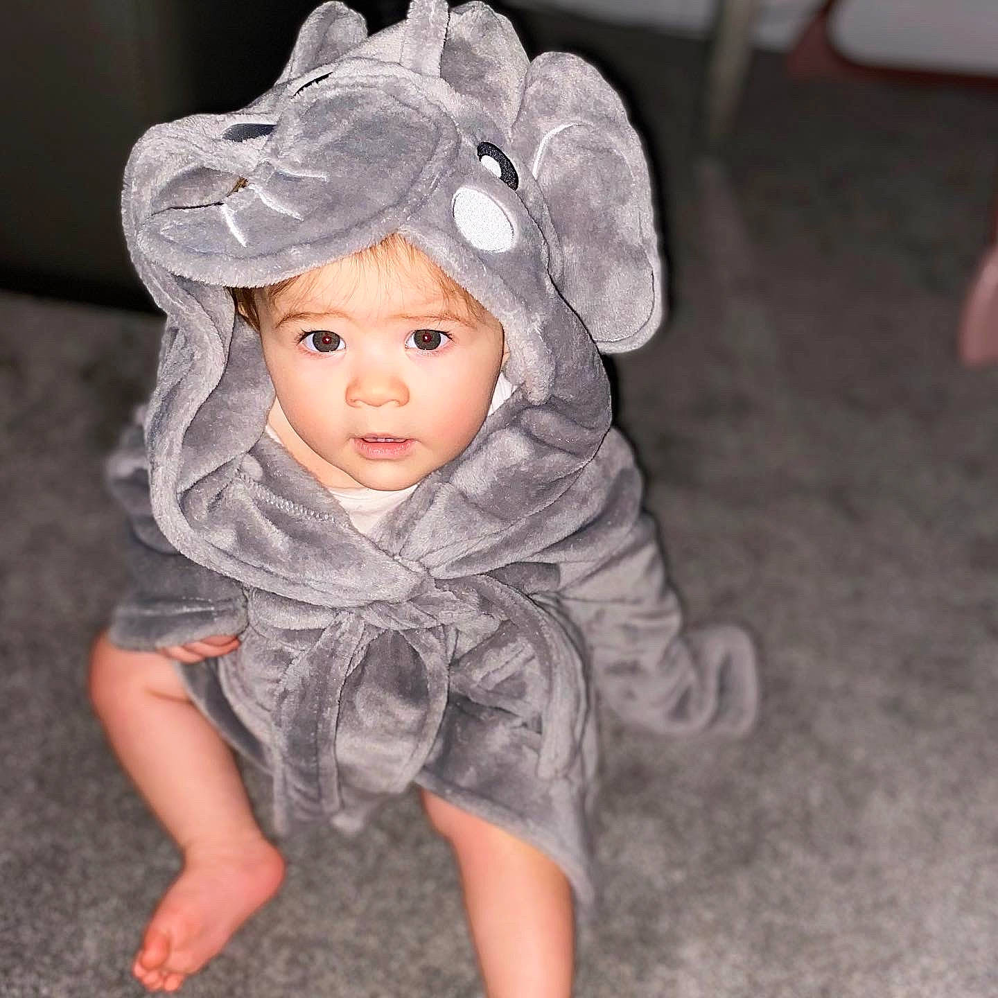 Lillie-rose is registered to the contest to win money with this photo: baby, baby_toddler_clothing, cap, cheek, child, costume_hat, eye, eyelash, fashion_accessory, flash_photography, flooring, fun, grass, hair_accessory, headgear, headpiece, headwear, iris, person, sitting