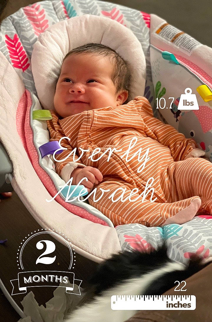 Everly is registered to the contest to win money with this photo: baby, baby_products, baby_safety, baby_sleeping, baby_toddler_clothing, bedtime, cheek, child, comfort, font, linens, person, product, room, sleep, sleeve, textile, toddler