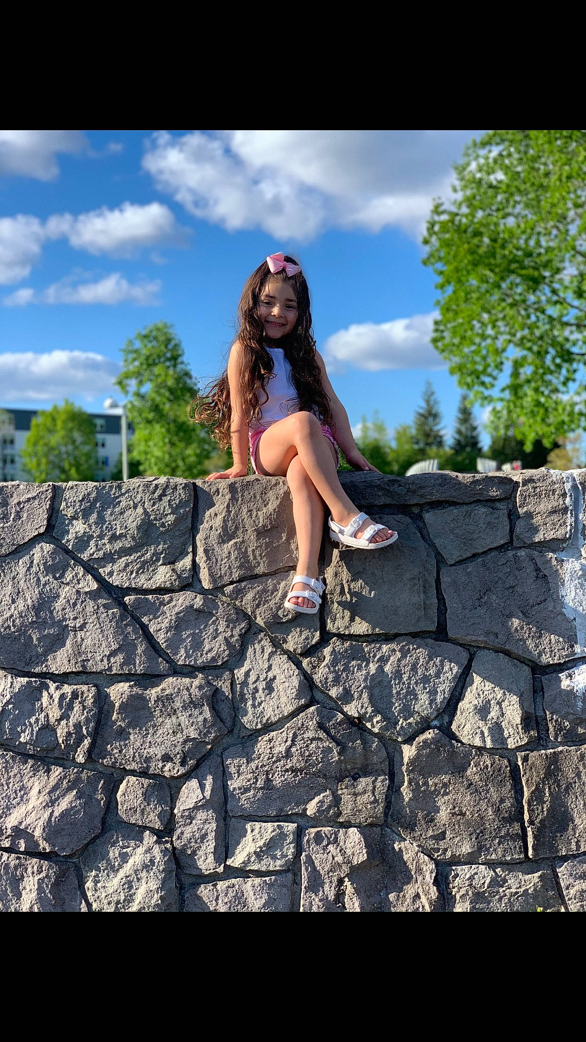 Nicole joined the competition — help win amazing prizes! beauty, dress, fashion, grass, human_leg, joy, leg, long_hair, model, people_in_nature, person, photo_shoot, photograph, photography, rock, sitting, sky, smile, stone_wall, summer