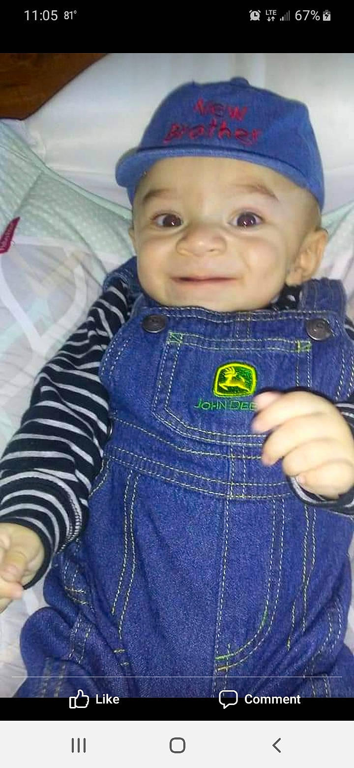 Tommy is registered to the contest to win money with this photo: baby, baby_products, beanie, blue, cheek, child, cool, denim, head, headgear, headwear, jeans, joy, knit_cap, nose, outerwear, person, product, skin, smile