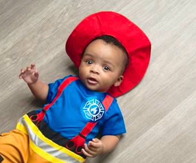Marvin joined the competition — help win amazing prizes! baby, baby_products, baby_toddler_clothing, cap, child, chin, comfort, costume_hat, eye, fun, happy, headgear, outerwear, person, sitting, skin, sleeve, smile, t_shirt, toddler