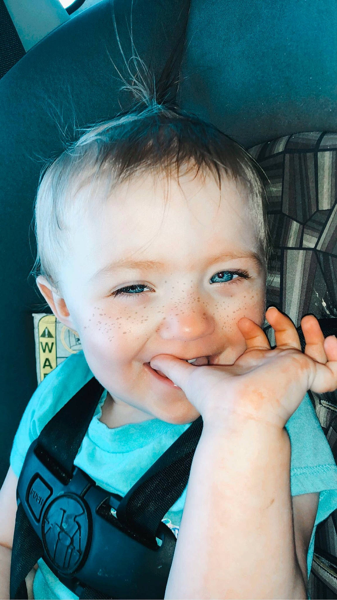 Kodie joined the competition — help win amazing prizes! azure, blue, cheek, chin, ear, eye, eyebrow, eyelash, face, facial_expression, forehead, hand, human, joy, lip, mouth, nose, organ, person, photograph