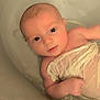 arm, baby, bath, bathtub, calm, child, cloth, cute, eyes, face, hand, indoors, infant, portrait, relaxing, skin, soft, water, wrapped, young
