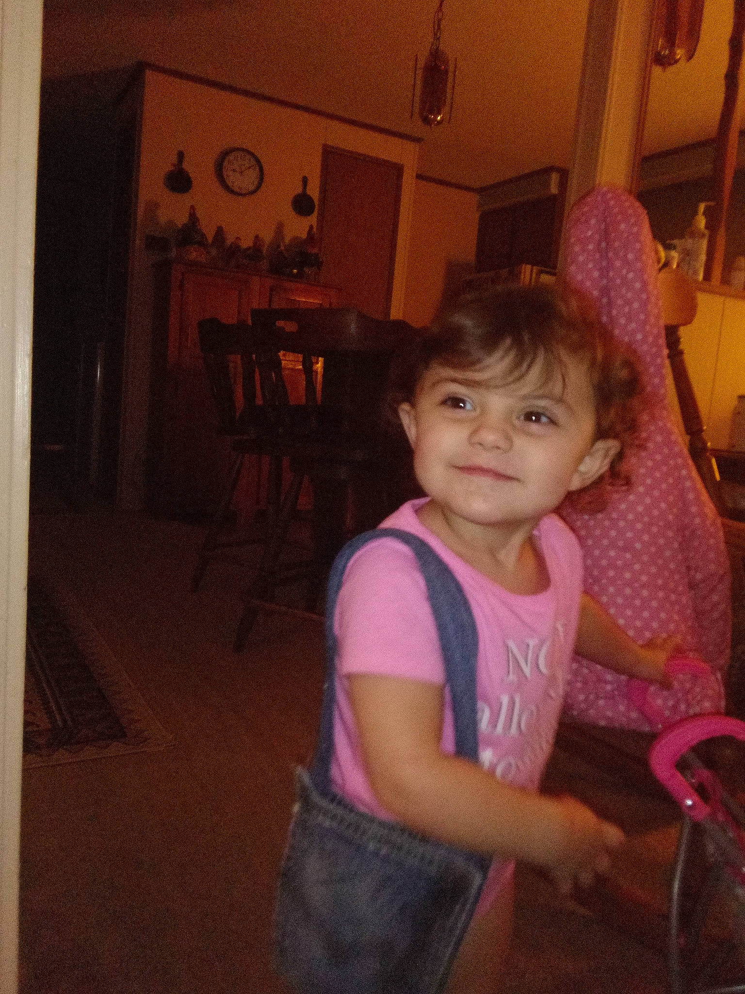 Autumn is registered to the contest to win money with this photo: chair, child, event, floor, flooring, fun, happy, head, iris, joy, lamp, leisure, magenta, person, play, room, sitting, smile, t_shirt, toddler