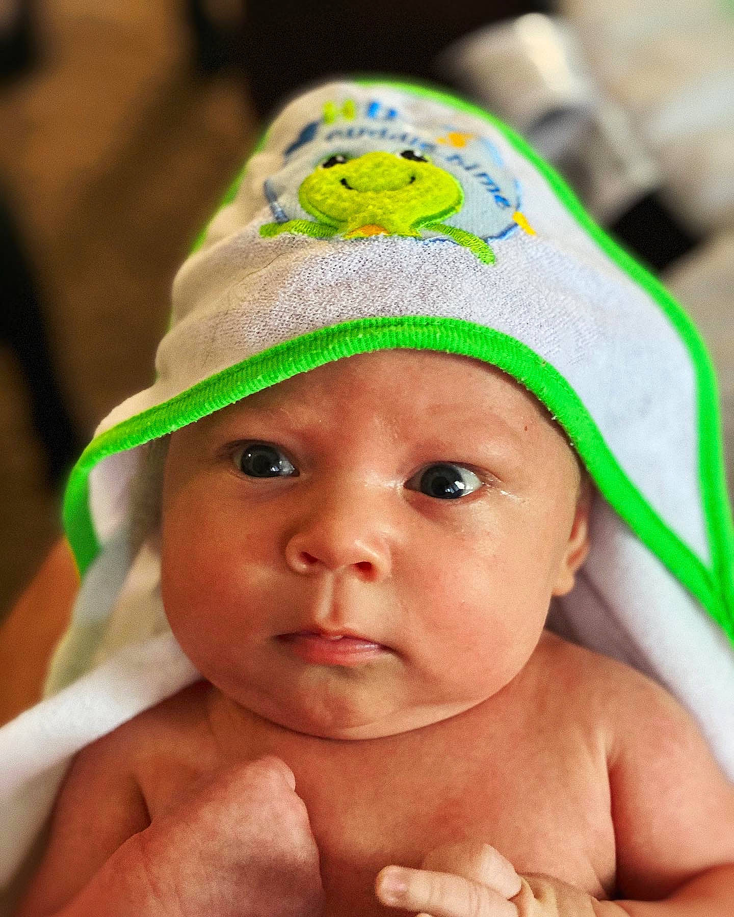 Oliver joined the competition — help win amazing prizes! baby, baby_bathing, cap, cheek, eye, eyebrow, face, finger, forehead, happy, hat, head, headgear, headwear, iris, lip, nose, person, product, skin