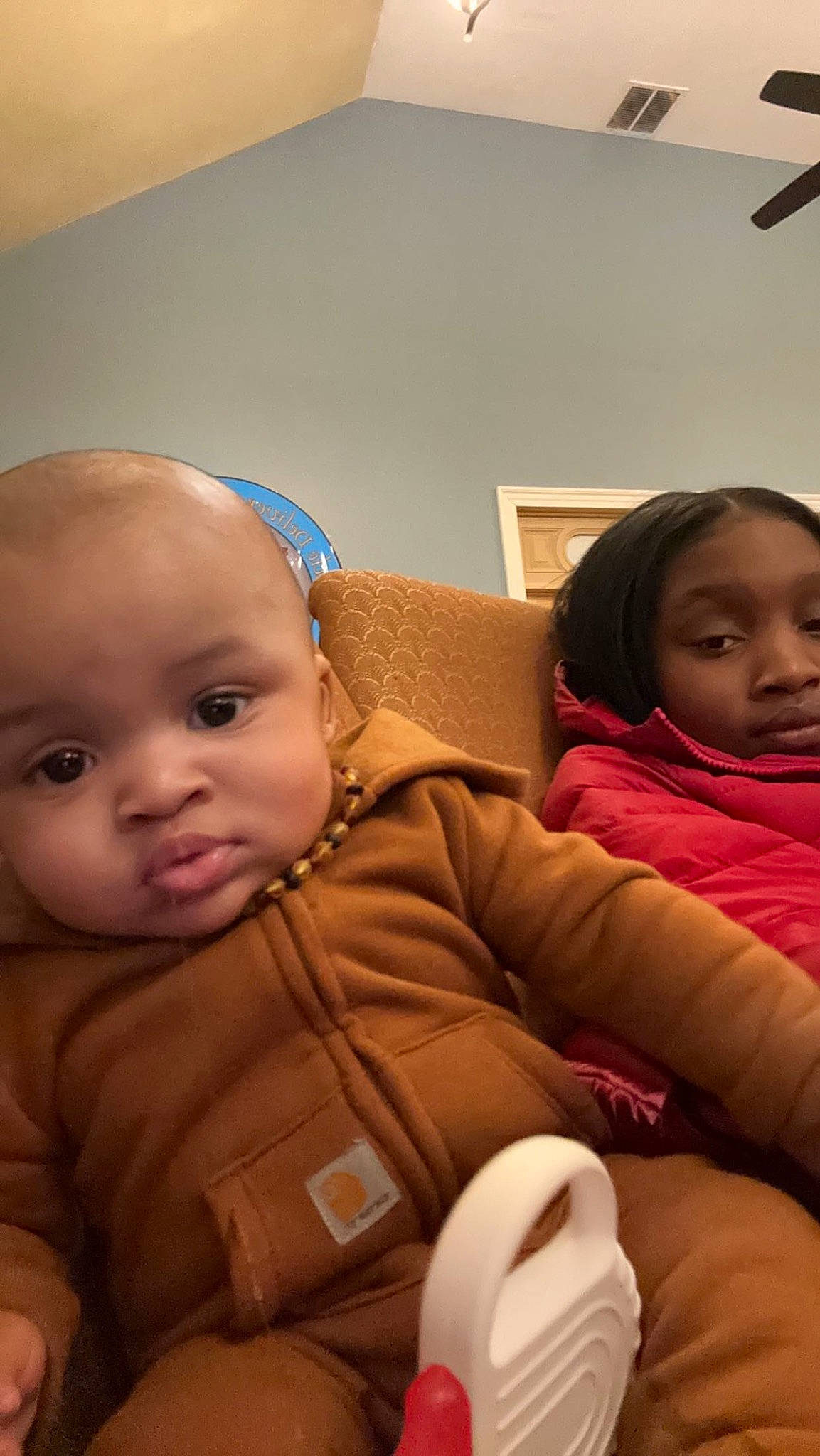 Westen joined the competition — help win amazing prizes! baby, baby_toddler_clothing, cheek, child, chin, comfort, eye, eyebrow, face, fun, gesture, hairstyle, happy, iris, lip, mouth, nose, person, room, skin