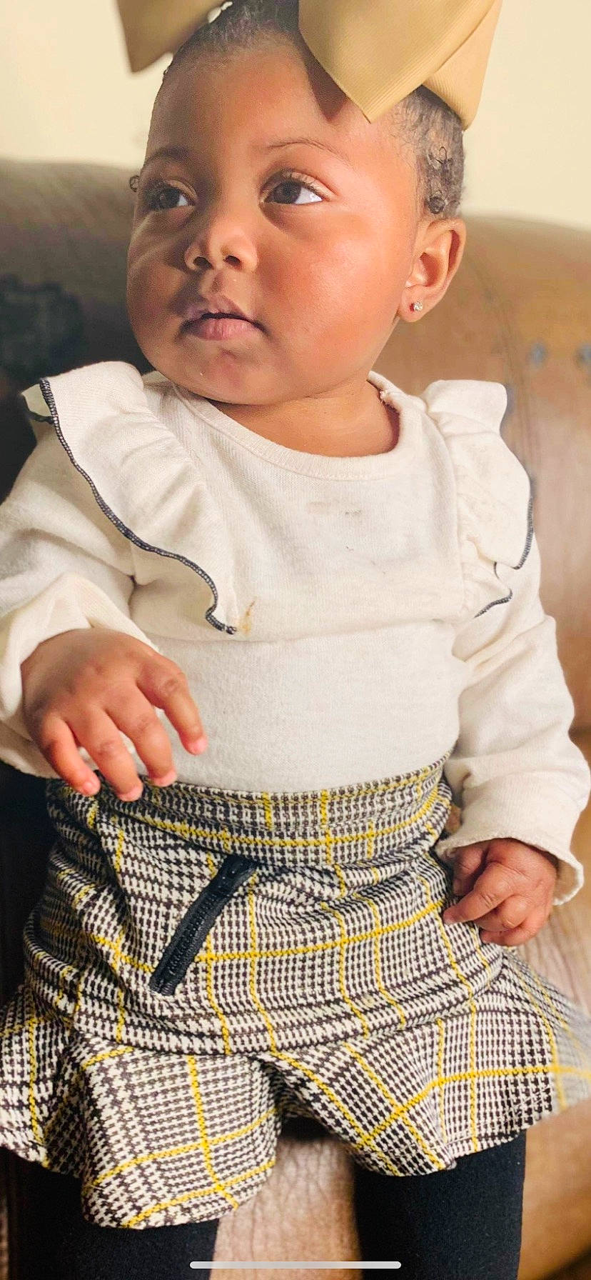 Kyla joined the competition — help win amazing prizes! arm, baby, baby_toddler_clothing, cheek, comfort, elbow, finger, gesture, green, happy, neck, nose, organ, pattern, person, product, sleeve, t_shirt, thumb, toddler