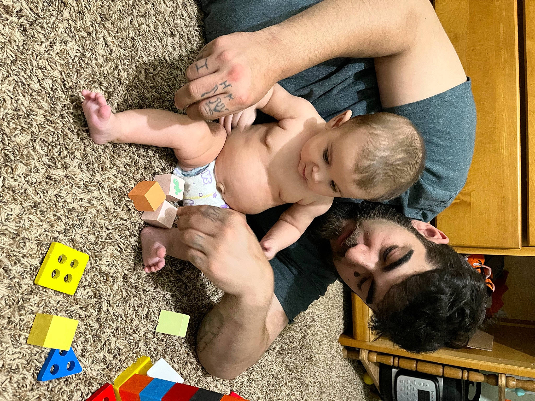 Daemon joined the competition — help win amazing prizes! abdomen, baby, barechested, chest, child, finger, foot, fun, grass, hand, happy, human_leg, leisure, nail, people_in_nature, person, recreation, thigh, toddler, toy