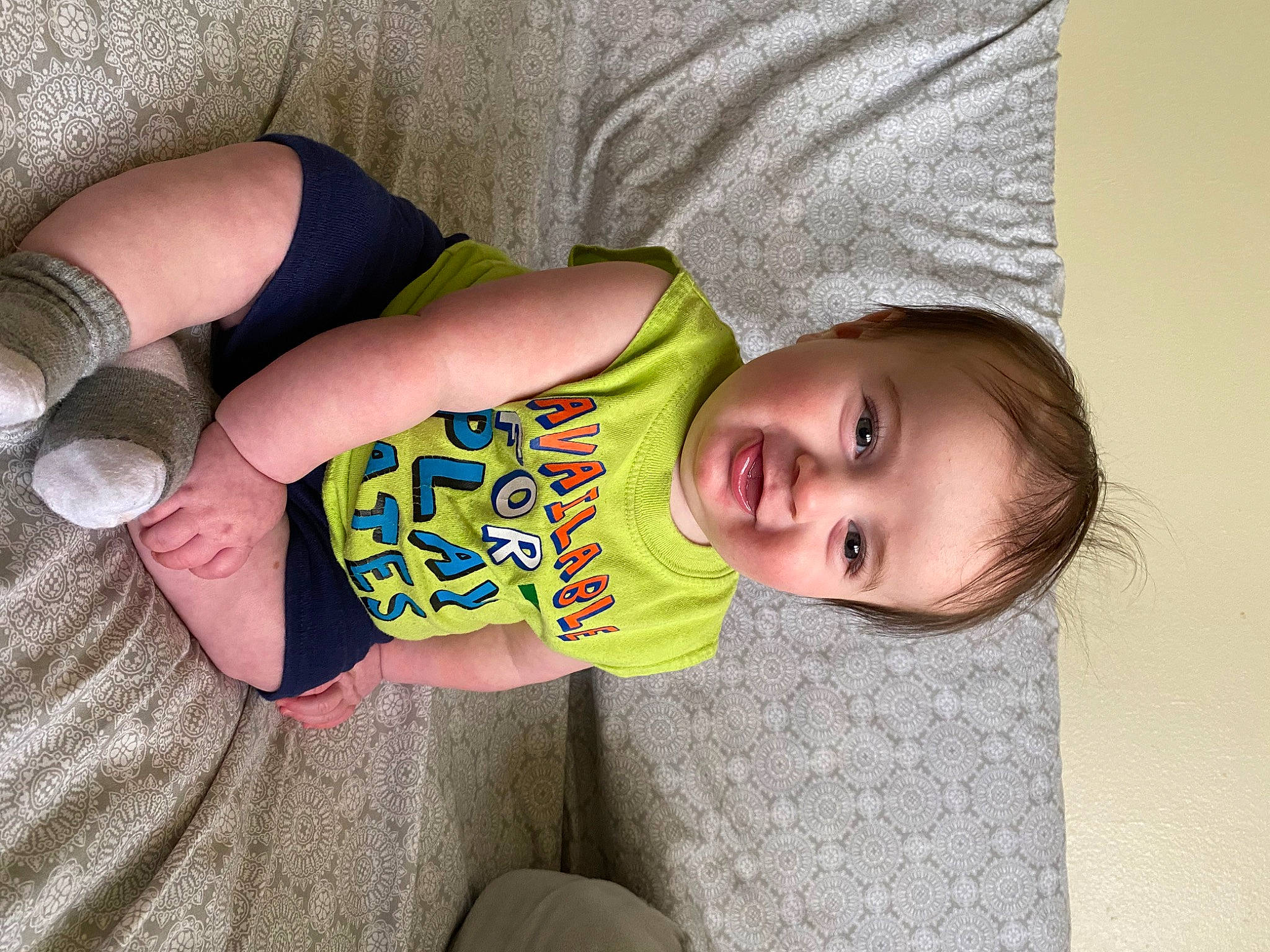 Kashton is registered to the contest to win money with this photo: arm, baby, baby_toddler_clothing, cheek, child, comfort, elbow, eye, finger, fun, hand, happy, human_body, joint, person, plant, skin, sleeve, thigh, toddler