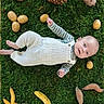 Rafaël participe au concours pour gagner de l'argent avec cette photo : baby, banana, child, cute, food_arrangement, fruits, green_moss, infant, lying_down, natural_background, nature, outdoor_style, pineapple, portrait, potatoes, still_life, striped_clothing, sweet_potatoes, vegetables, white_overalls