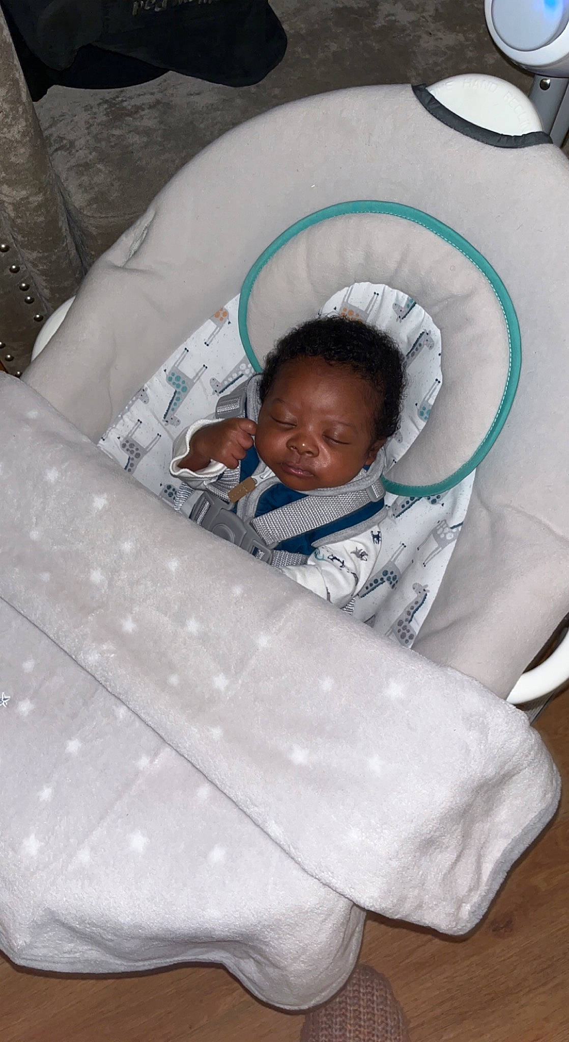 Cortez joined the competition — help win amazing prizes! baby, baby_products, baby_safety, baby_toddler_clothing, bedtime, child, comfort, eye, fun, human_body, infant_bed, linens, pattern, person, product, room, sitting, sleeve, t_shirt, textile