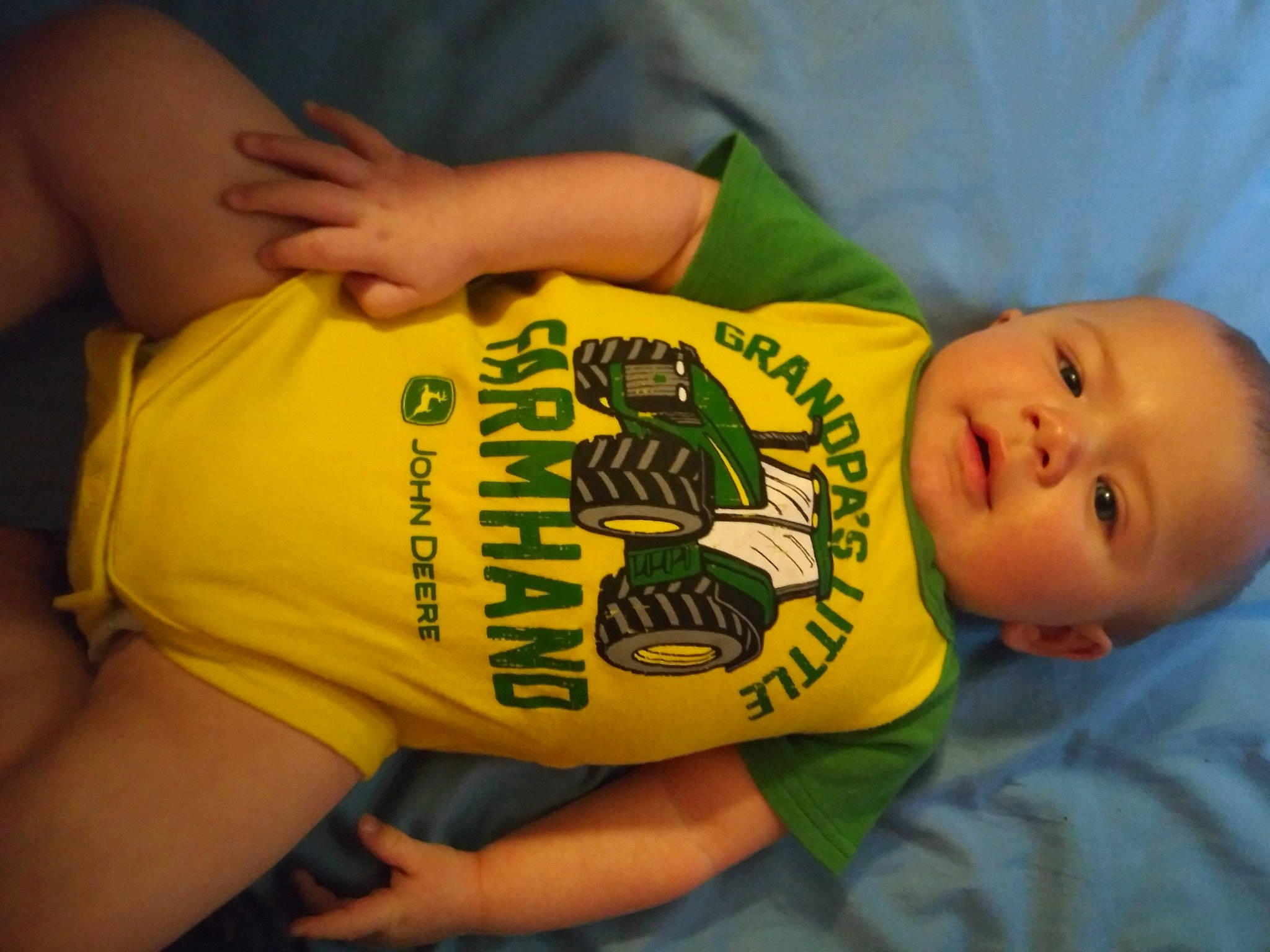 James joined the competition — help win amazing prizes! active_tank, baby_toddler_clothing, child, comfort, elbow, finger, hand, happy, human_body, joint, mammal, person, product, skin, sleeve, sleeveless_shirt, smile, thigh, thumb, toddler