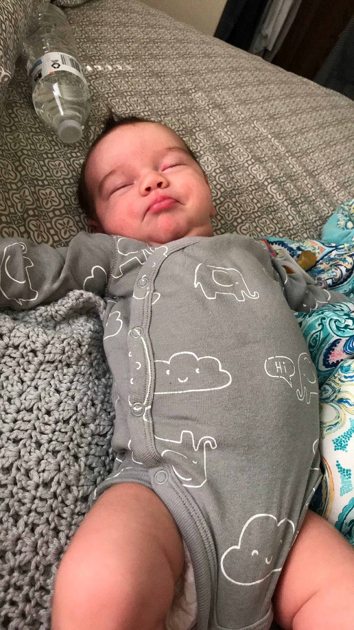 Hank joined the competition — help win amazing prizes! baby, child, leg, nap, person, skin, sleep, toddler