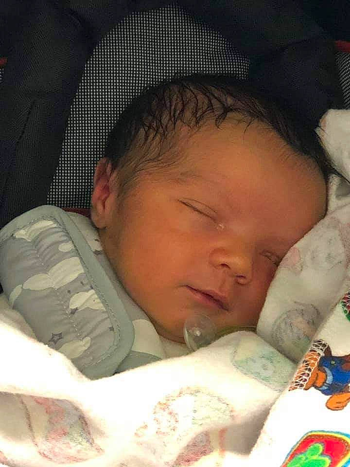 Brenton is registered to the contest to win money with this photo: baby, baby_sleeping, bedtime, birth, cheek, child, head, mouth, nap, nose, person, sleep, toddler