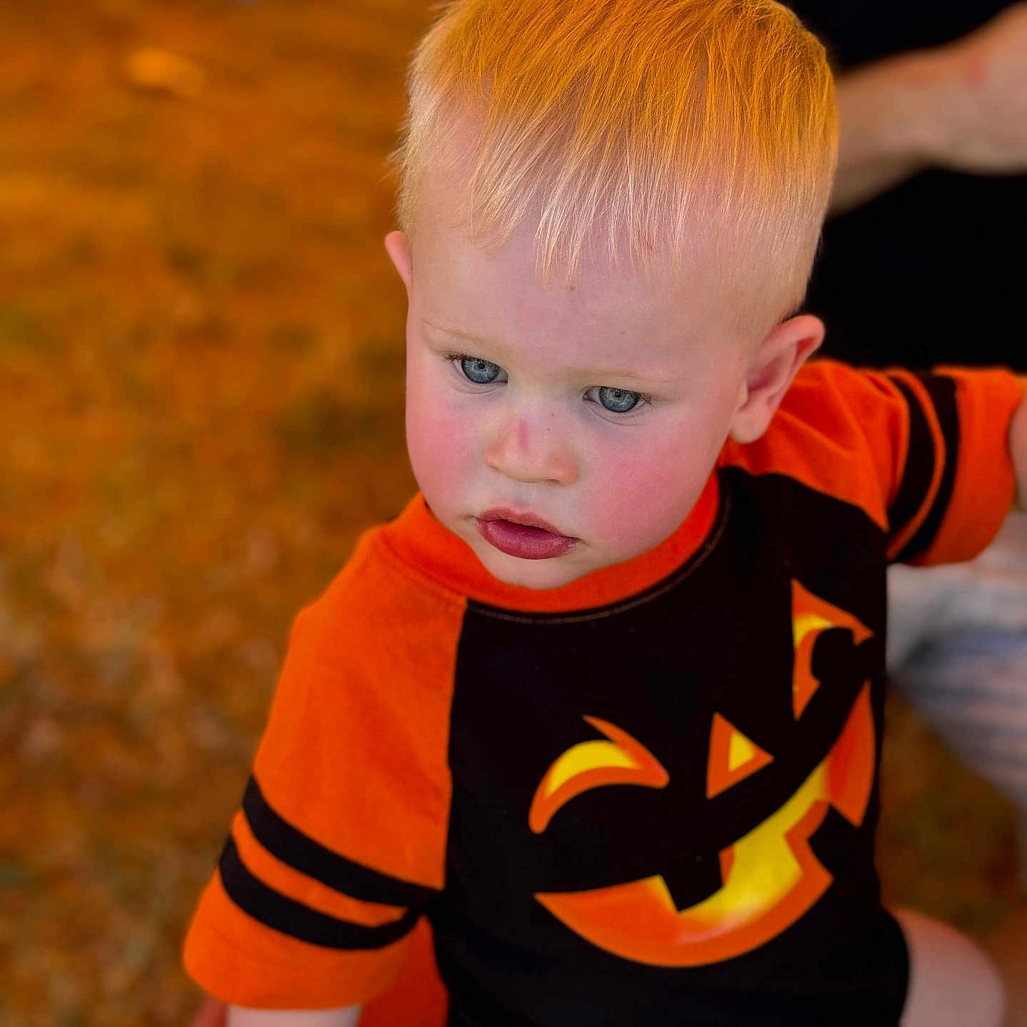 Winston joined the competition — help win amazing prizes! baby, blonde, bodypart, boy, child, clothing, face, finger, frown, hair, hand, head, male, mouth, person, photography, portrait, sad, shirt, t_shirt