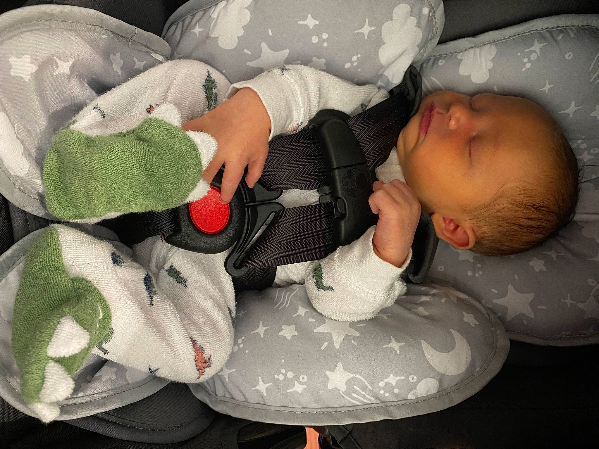 Jaxson is registered to the contest to win money with this photo: baby, baby_products, baby_sleeping, baby_toddler_clothing, bedtime, carmine, child, comfort, elbow, finger, hand, lap, mouth, nap, person, product, room, sitting, sleeve, toddler