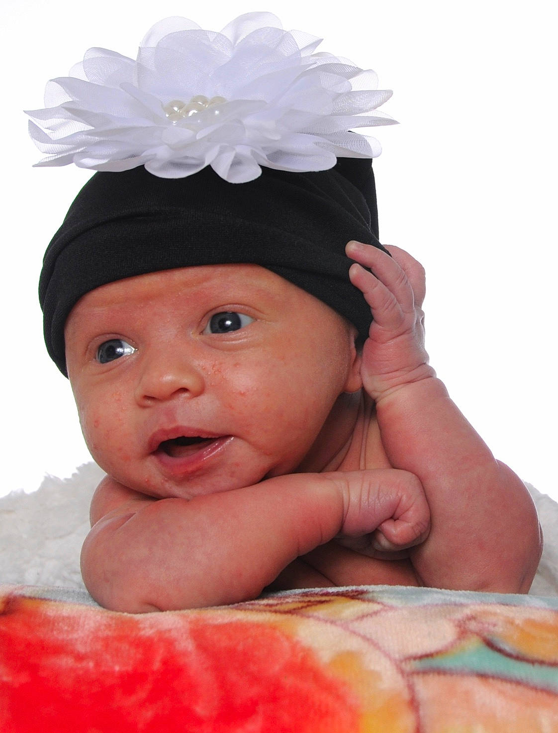 Kaylin joined the competition — help win amazing prizes! baby, cap, child, clothing, costume, costume_accessory, costume_hat, fashion_accessory, hair_accessory, head, headband, headgear, headpiece, headwear, person, skin, toddler