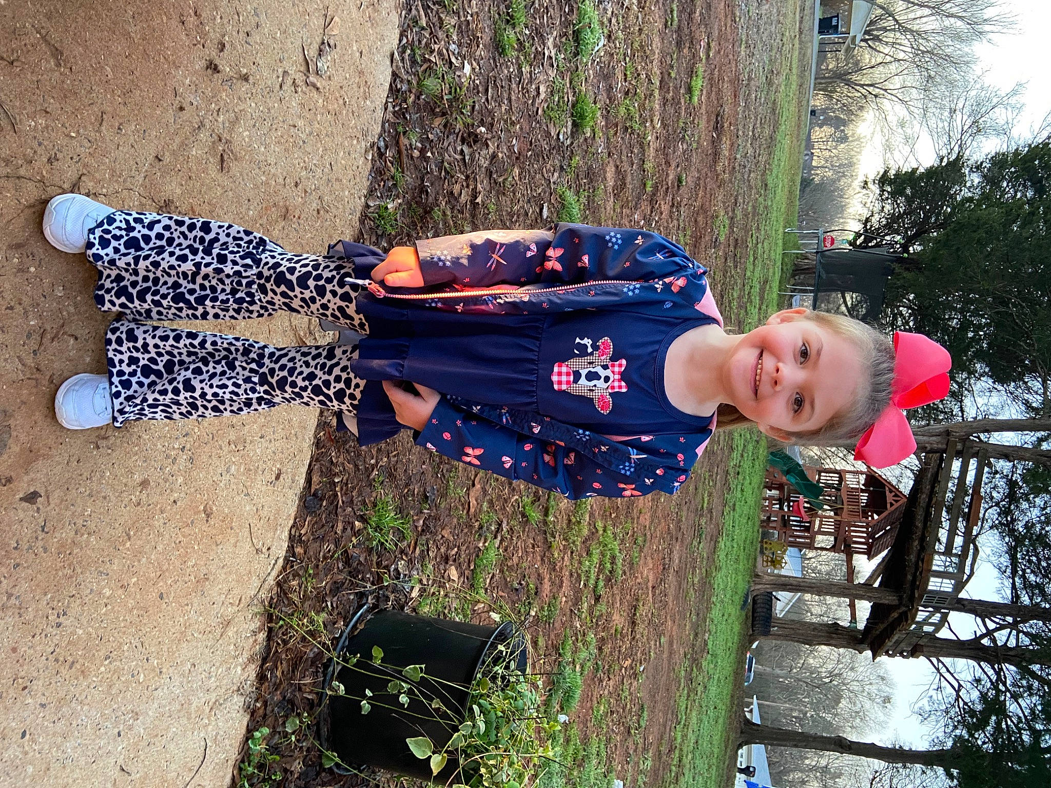 Lainey joined the competition — help win amazing prizes! baby, child, electric_blue, fun, grass, happy, hat, human_leg, joy, leisure, people_in_nature, person, plant, smile, soil, spring, standing, street_fashion, tints_and_shades, toddler