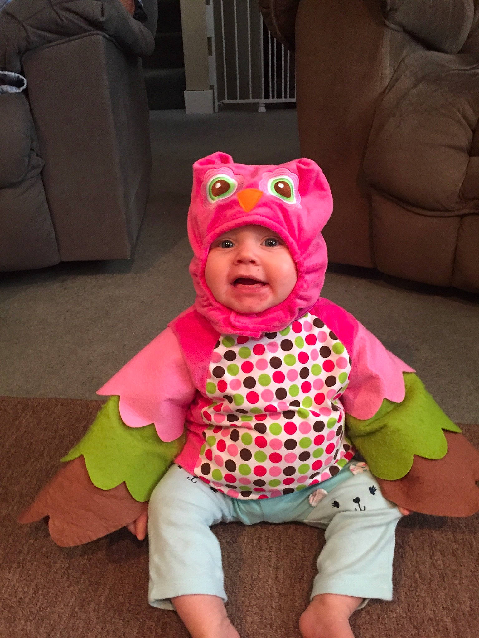 Brooklyn joined the competition — help win amazing prizes! child, costume, headgear, headwear, infant, person, pink, product, textile, toddler, toy