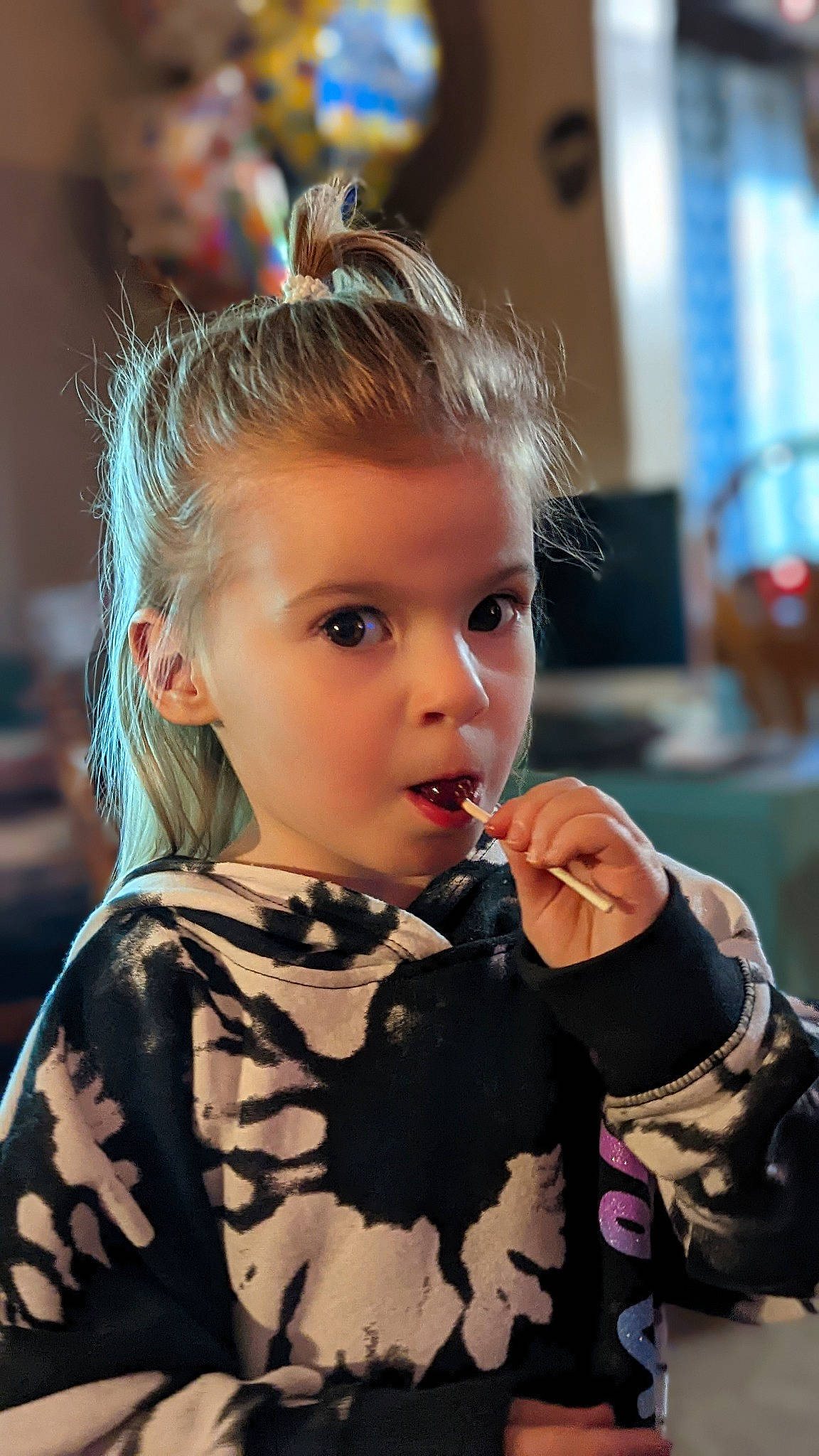 Mazikeen joined the competition — help win amazing prizes! blond, brown_hair, cheek, child, cool, event, eyelash, eyewear, fashion_accessory, fashion_design, fun, fur, hair_coloring, happy, iris, jewellery, lip, pattern, person, skin