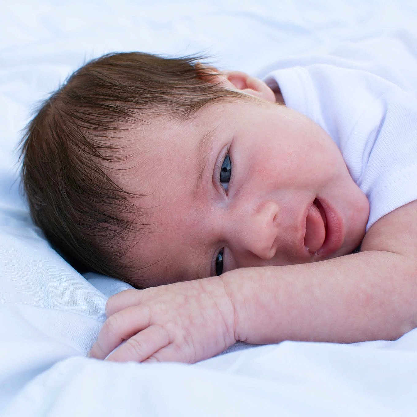 Damon Jr joined the competition — help win amazing prizes! architecture, baby, bed, blanket, bodypart, building, face, finger, frown, furniture, hand, happy, head, hospital, newborn, person, photography, portrait, sleeping, smile