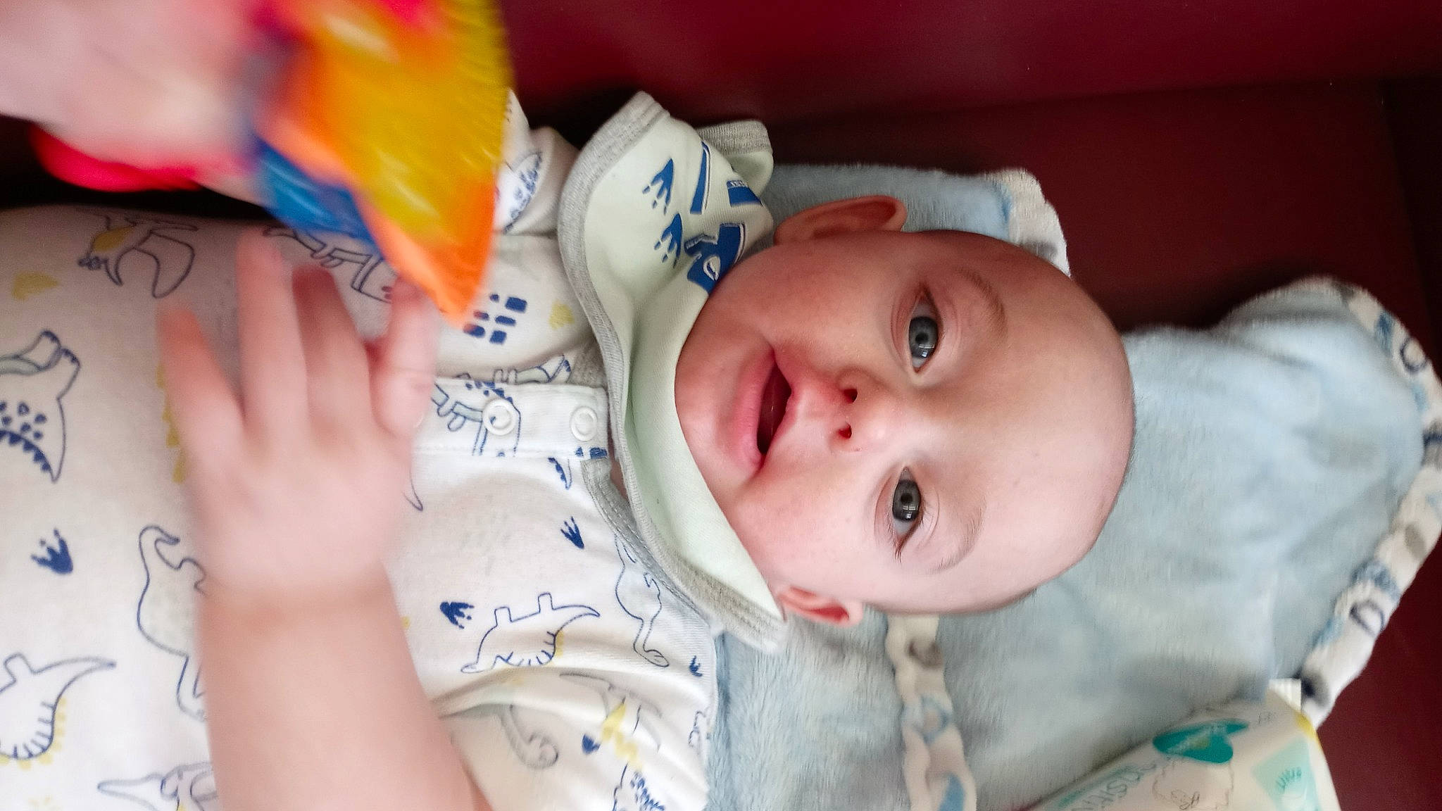 Kalvin is registered to the contest to win money with this photo: baby, baby_toddler_clothing, cheek, child, eye, eyebrow, eyelash, facial_expression, finger, gesture, happy, head, iris, lip, mouth, nose, people, person, skin, sleeve