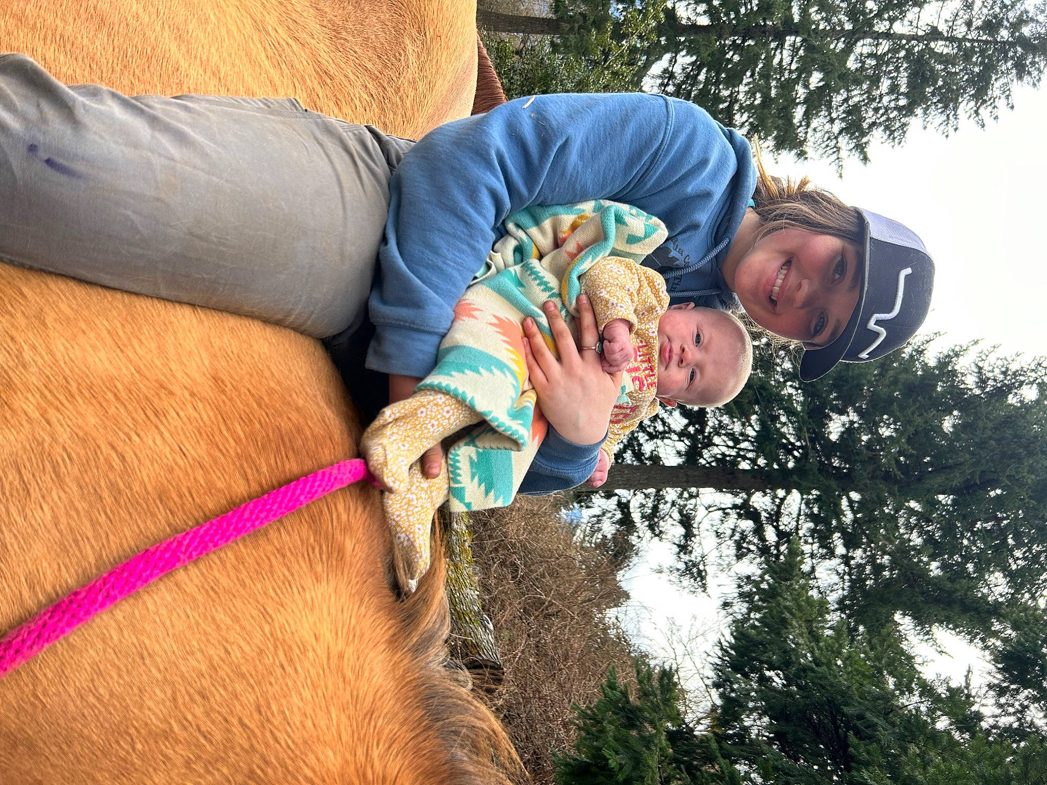 Cheyenne is registered to the contest to win money with this photo: adventure, canidae, dog_breed, fashion_accessory, fawn, fun, grass, guard_dog, happy, headwear, human_leg, joy, landscape, leisure, pasture, people_in_nature, person, plant, recreation, soil