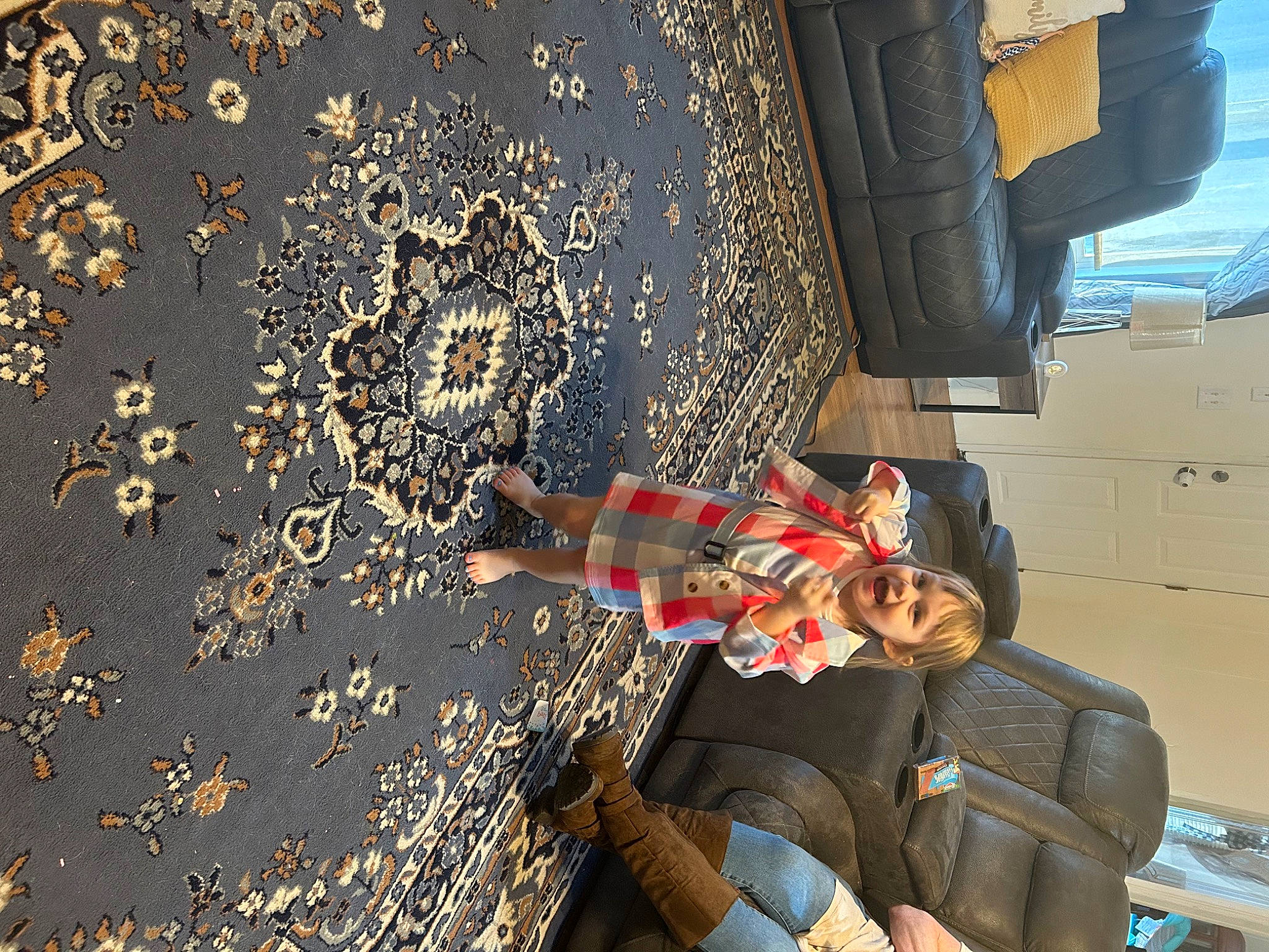 Natalee joined the competition — help win amazing prizes! art, asphalt, automotive_design, automotive_exterior, automotive_tire, bumper, flooring, fun, hat, luggage_and_bags, motor_vehicle, pattern, person, recreation, t_shirt, textile, tire, toddler, vehicle_door, visual_arts