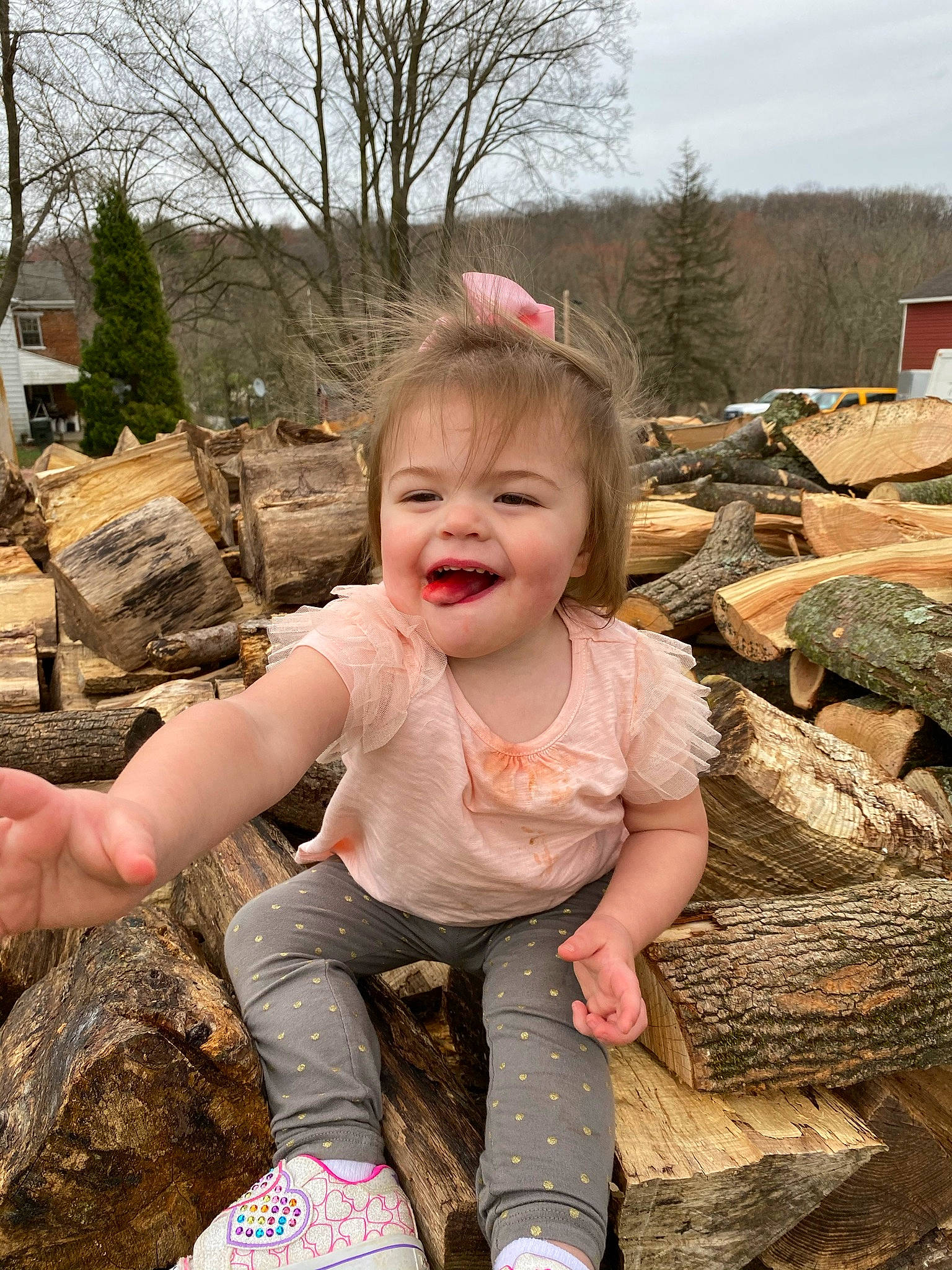 Meadow joined the competition — help win amazing prizes! child, fun, grass, hair, happy, joy, landscape, leisure, mud, people_in_nature, person, rock, sitting, sky, smile, soil, spring, t_shirt, thigh, toddler