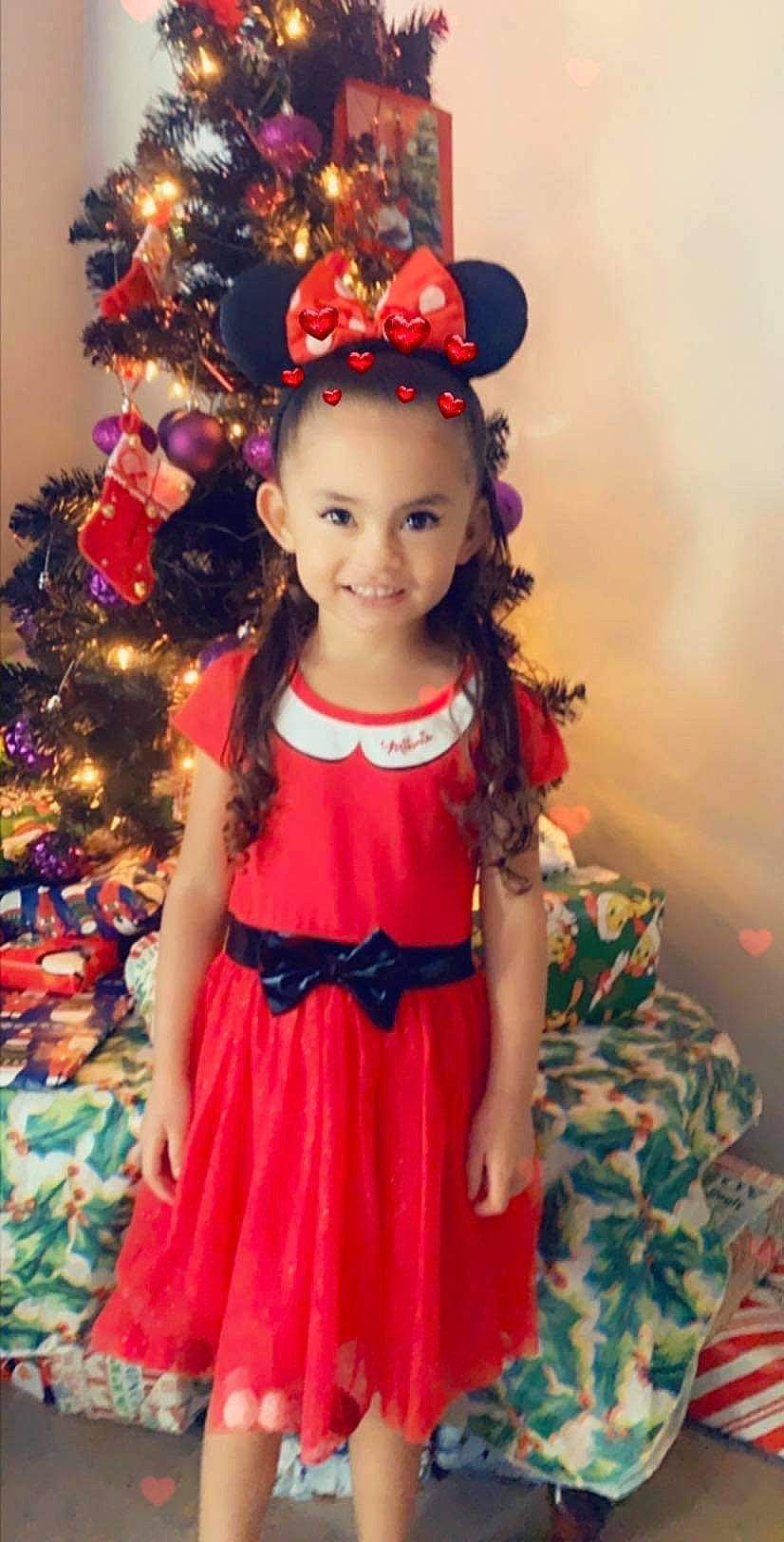 Jaylah is registered to the contest to win money with this photo: child, child_model, clothing, costume, dress, hair_accessory, joy, person, toddler