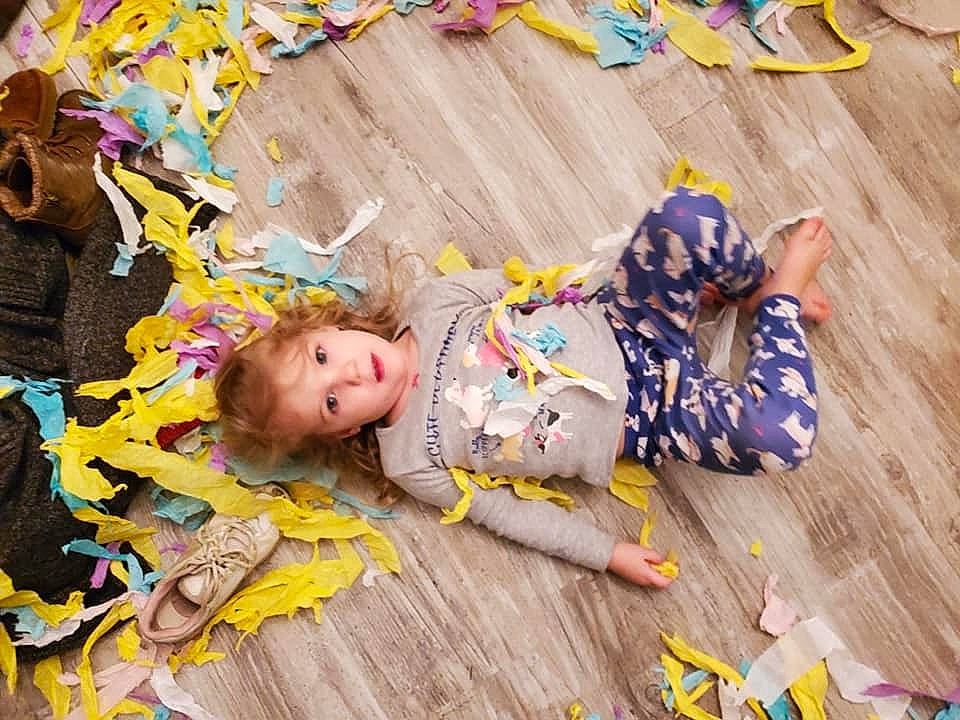 Klair is registered to the contest to win money with this photo: child, fun, headwear, person, photography, plant, play, toddler, yellow