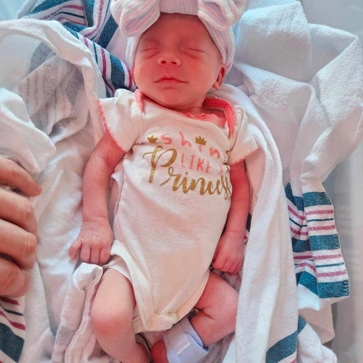 Penellope joined the competition — help win amazing prizes! baby, blanket, childbirth, face, head, newborn, person, photography, portrait, sleeping