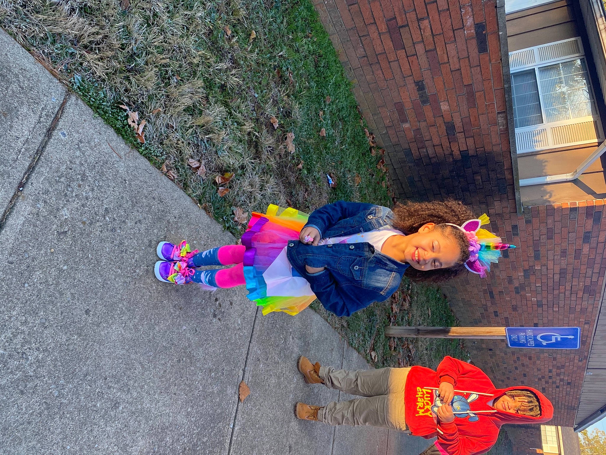 Farrah joined the competition — help win amazing prizes! joy, person, sidewalk