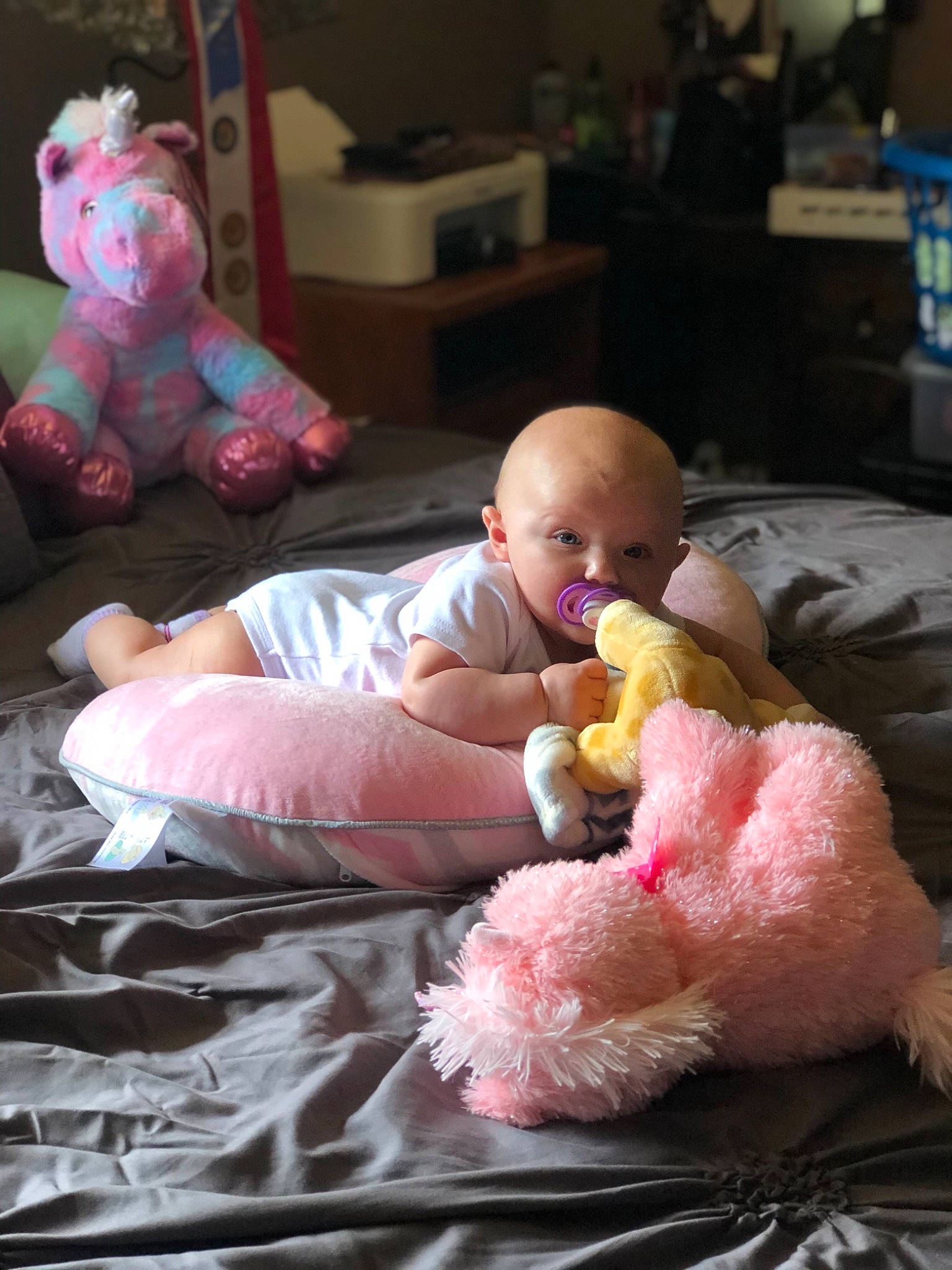 Karisma joined the competition — help win amazing prizes! baby, child, person, pink, play, room, stuffed_toy, toddler, toy