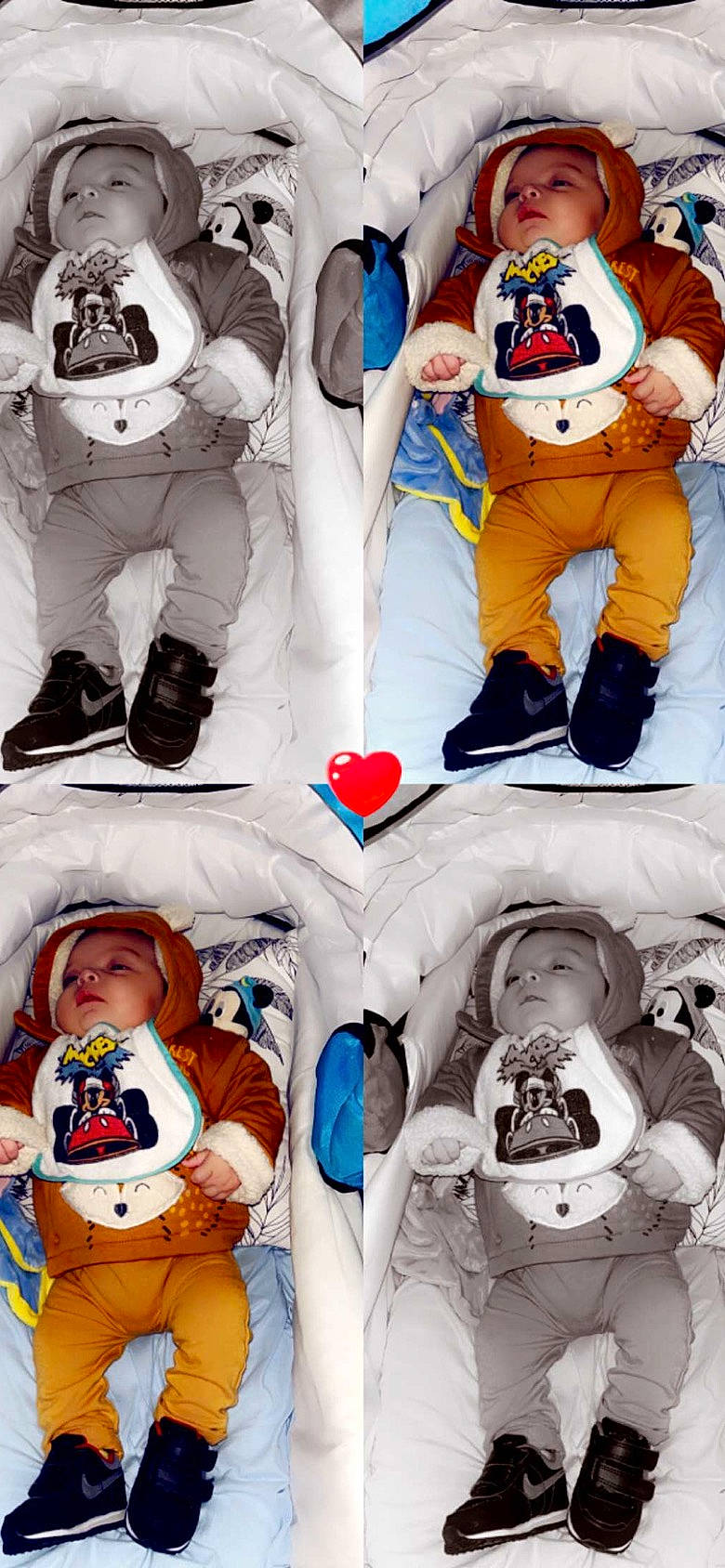 Lyam a rejoint le concours — aidez-le/la à gagner de superbes lots ! child, collage, comfort, facial_expression, gesture, glove, happy, human, linens, mammal, people, person, photograph, photomontage, product, sleeve, snapshot, sports_gear, textile, vertebrate