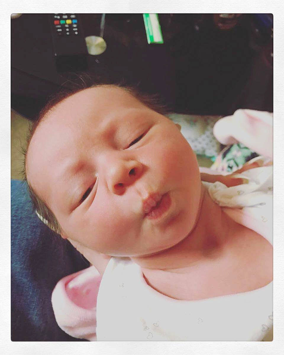 Lillie-mae joined the competition — help win amazing prizes! cheek, child, ear, forehead, infant, lip, nose, person, skin