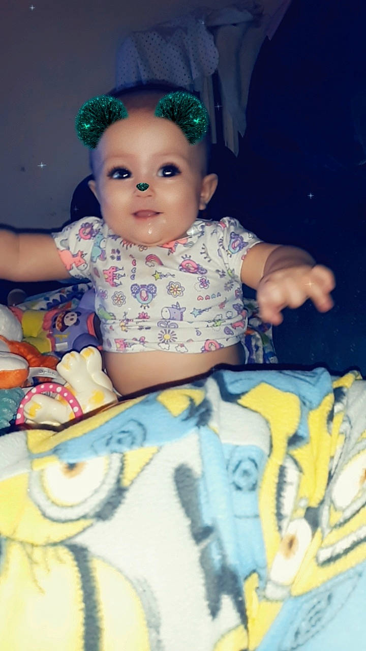 Amya joined the competition — help win amazing prizes! baby, cheek, child, person, toddler