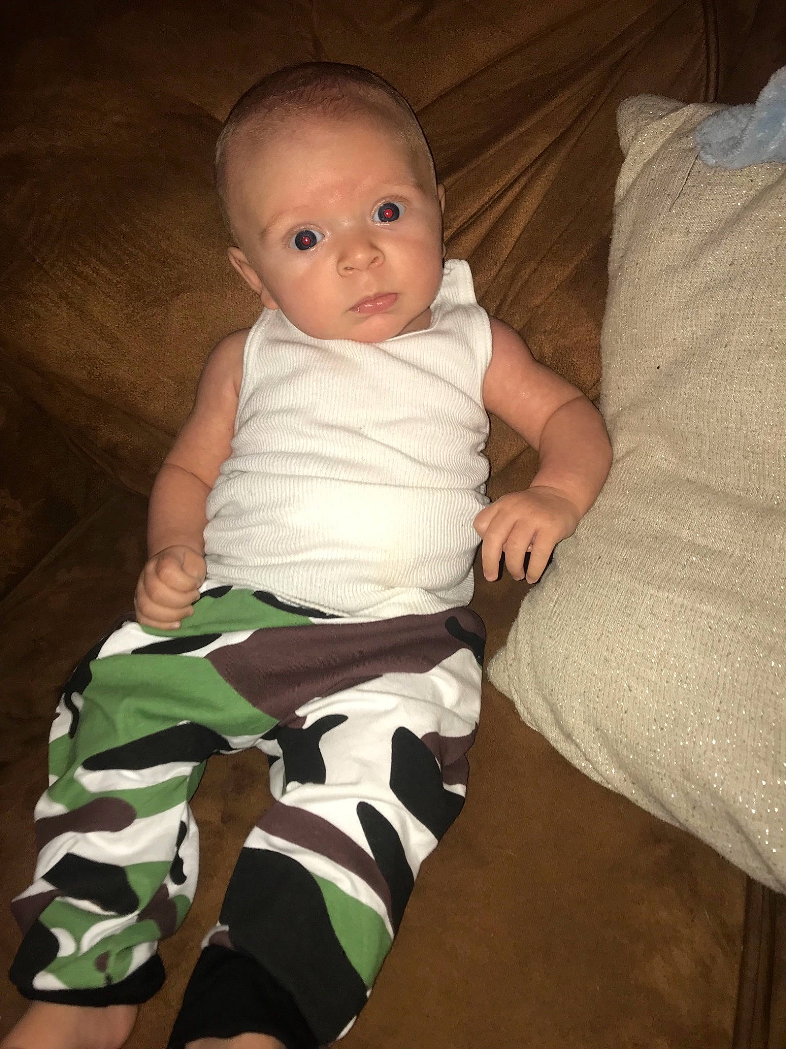 Colton joined the competition — help win amazing prizes! baby, baby_products, baby_toddler_clothing, child, eye, leg, person, sitting, skin, toddler