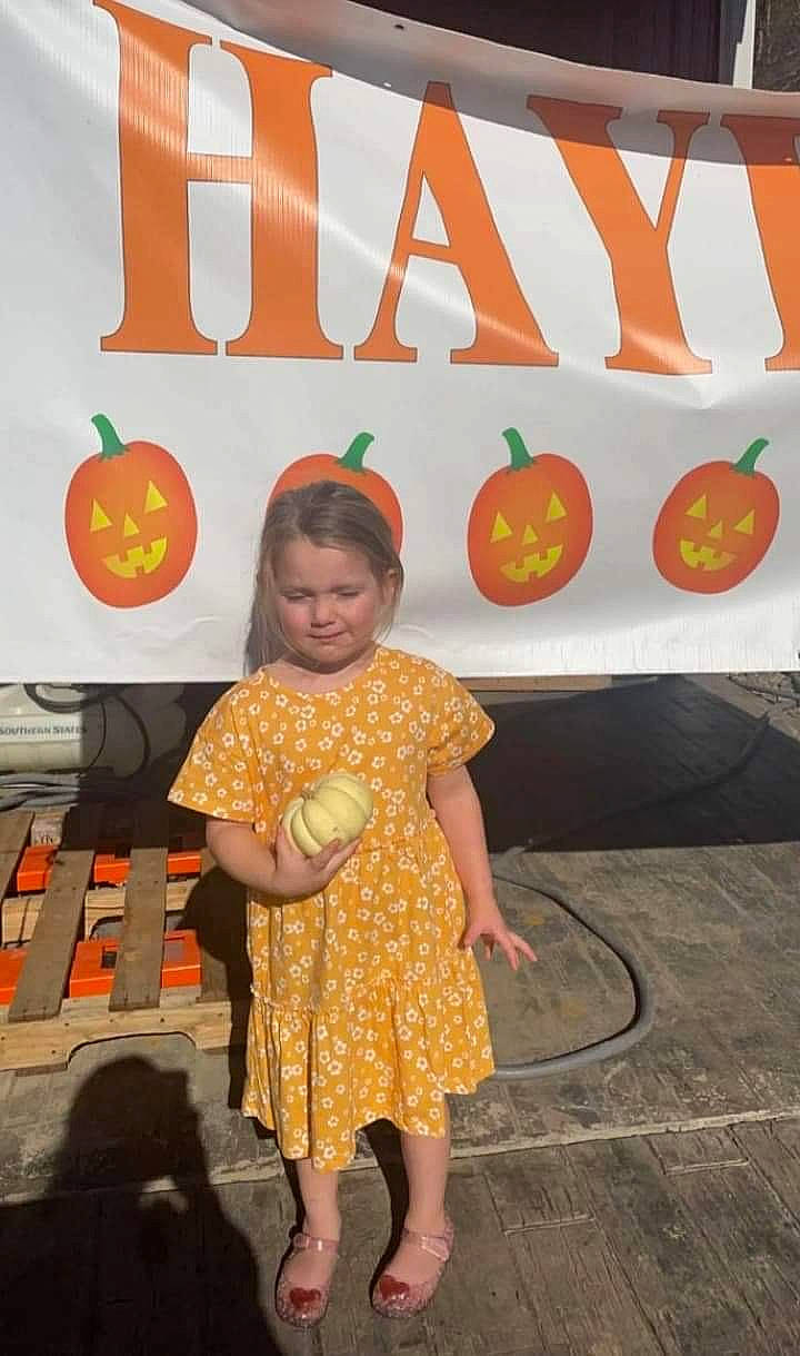 Maci joined the competition — help win amazing prizes! adaptation, advertising, calabaza, child, cucurbita, event, flooring, gourd, happy, joy, local_food, natural_foods, orange, people, person, pumpkin, sandal, snapshot, toddler, vegetable