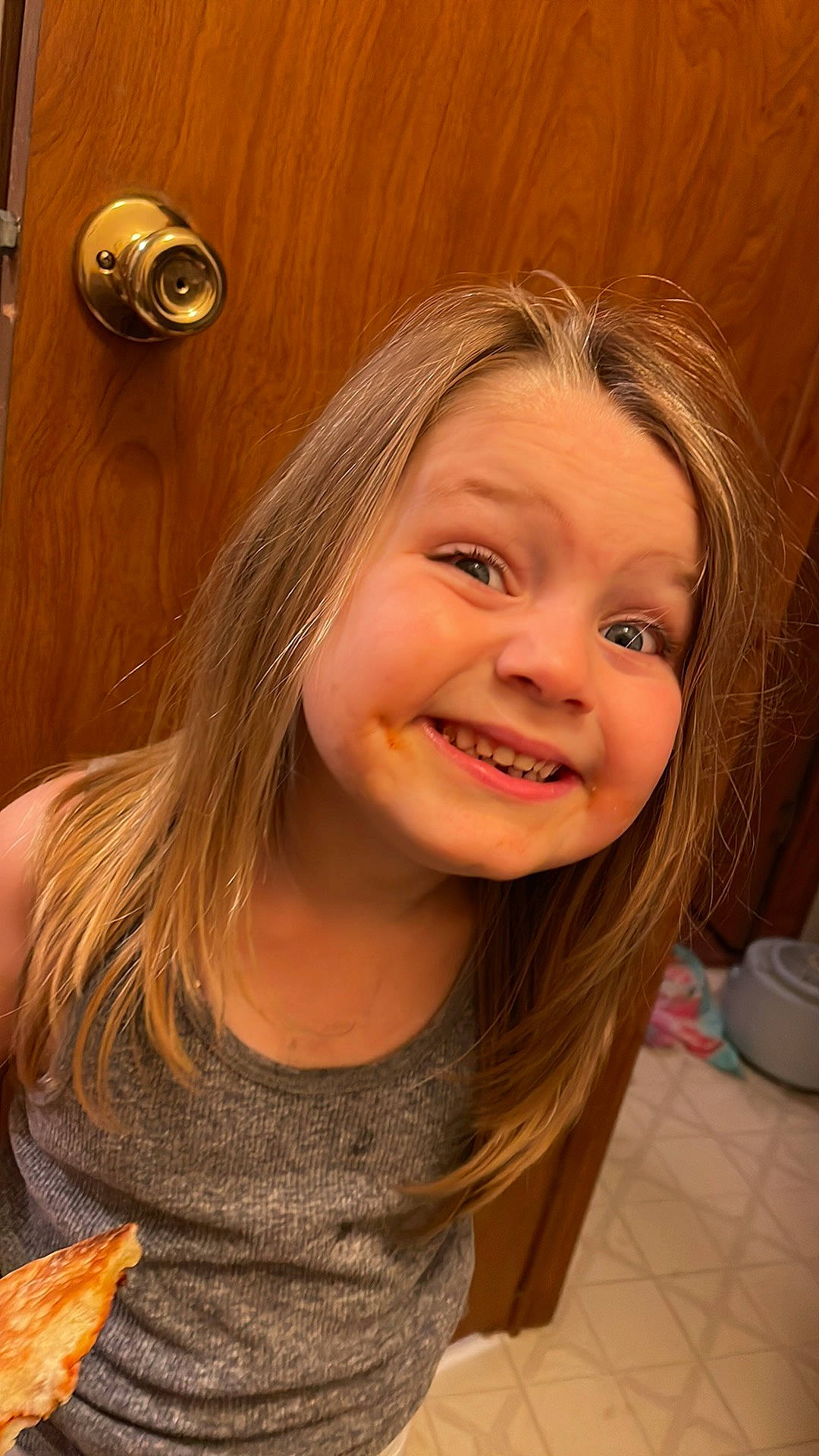 Maci is registered to the contest to win money with this photo: cheek, chin, eye, eyebrow, eyelash, fun, hair, happy, head, iris, jaw, joy, layered_hair, lip, mouth, nose, person, skin, smile, tooth